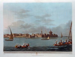 Aboukir Kalesi ve Limanı, Antik Canopus, Mısır, 1801