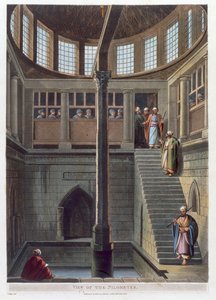 Nilometrenin görünümü, Kahire, Mısır, 1802