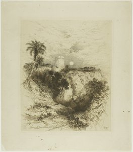Bir Cortez Kulesi by Thomas Moran