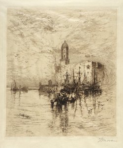 San Juan de Vlua Kalesi, Vera Cruz by Thomas Moran