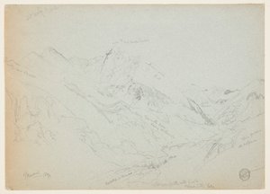 Kutsal Haç Dağı by Thomas Moran