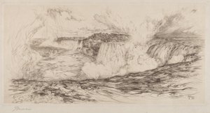 Niagara—Kanada Tarafından by Thomas Moran