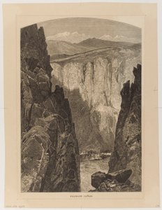 Palisade Ca ~ olmayan by Thomas Moran