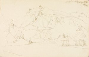 Kükürt Dağı by Thomas Moran