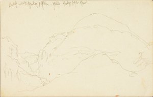 Sülfür Dağı, Yellowstone by Thomas Moran