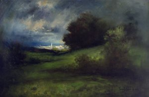 Yaz Fırtınası by Thomas Moran