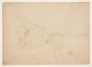 Rio Virgin Kanyonu, Güney Utah by Thomas Moran