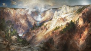 Yellowstone Büyük Kanyonu, 1893-1901.