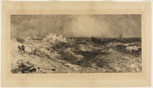 yankılanan deniz by Thomas Moran