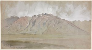 Ruby Sıradağları, Nevada by Thomas Moran