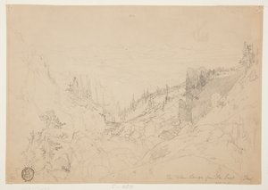 Doğudan Teton Sıradağları by Thomas Moran