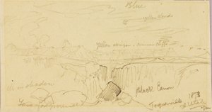 Toquerville, S. Utah by Thomas Moran