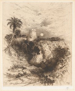 Cortez Kulesi, Meksika by Thomas Moran