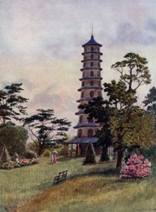 Kew Bahçeleri: Pagoda (renkli taş)