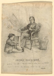 Çizim (ABD), 1870 by Thomas Nast