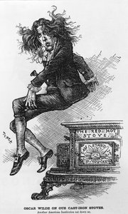 Oscar Wilde, Dökme Demir Sobalarımızda. Başka bir Amerikan Kurumu oturdu, Harper