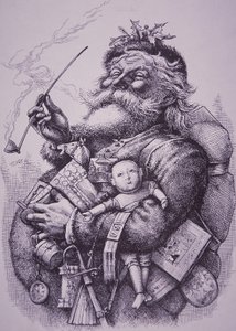Noel Baba by Thomas Nast