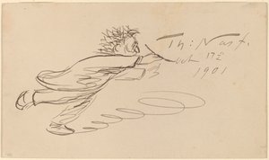 İmza, "TH. Nast, 17 Ekim 1901" by Thomas Nast