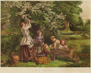 Mayıs Çiçekleri (chromolitho) by Thomas P. Hall
