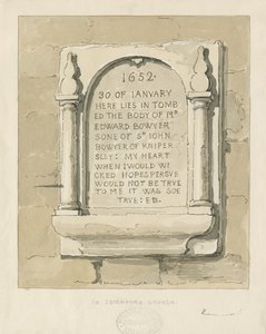 Seighford Kilisesi - Edward Bowyer