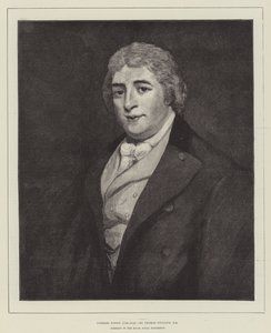Charles Dibdin (1745-1814), Kraliyet Donanması Sergisinde Portre