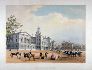 At Muhafızları, Westminster, Londra, 1851 by Thomas Picken