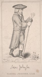 Samuel Johnson, 1773'teki Highland turunda by Thomas Priscott