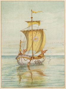 Perseus ve Andromeda ayakta (renkli taş) by Thomas Ralph Spence