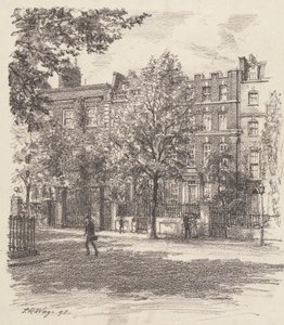 No.4 Cheyne Yürüyüşü, Chelsea by Thomas Robert Way