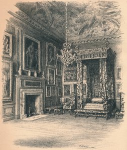 Queen Annes Yatak Odası, Hampton Court Sarayı, 1902