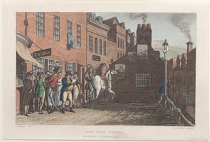 The Post Office, Poetical Sketches of Scarborough, 1813., 1813. Yaratıcılar: Thomas Rowlandson, Joseph Constantine Stadler, J. Bluck.