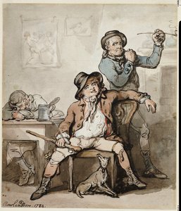 Kara Muhafızların Korsesi, 1789 by Thomas Rowlandson