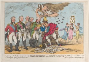 Bir Fransız Gaspçıya Hassas Bir Son, 20 Nisan 1814., 20 Nisan 1814. by Thomas Rowlandson