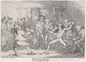 Bir Eskrim Maçı, 29 Aralık 1788., 29 Aralık 1788. by Thomas Rowlandson