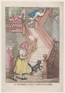 Ateş Kokan Kızlık Teyze, 4 Mayıs 1806., 4 Mayıs 1806. by Thomas Rowlandson