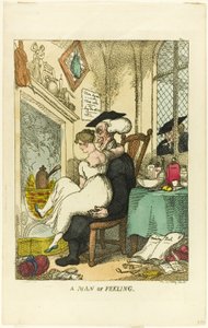 Duygulu Adam by Thomas Rowlandson