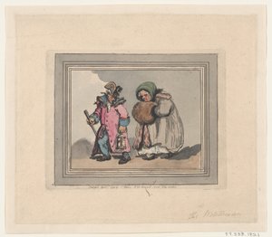 Bir Ziyaretten Dönüş, 3 Nisan 1798., 3 Nisan 1798. by Thomas Rowlandson