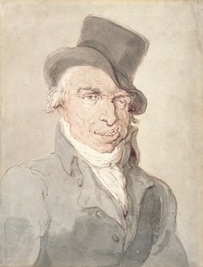 A Sporting Cove, c.1815-1820 (kağıt üzerine grafit üzerine suluboya ve kalem) by Thomas Rowlandson