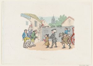 Yabancı Parçalara Bir Tur, 1807., 1807. by Thomas Rowlandson