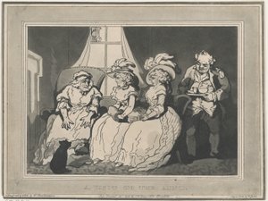 Teyzeye Ziyaret, 20 Aralık 1794., 20 Aralık 1794. by Thomas Rowlandson