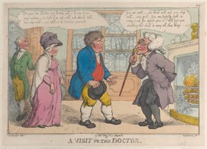 Doktora Ziyaret, 1809-12., 1809-12. by Thomas Rowlandson