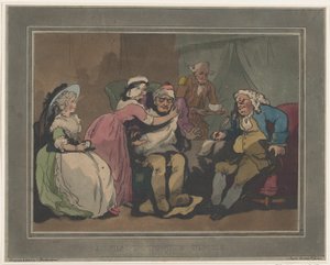 Amca Ziyareti, 20 Aralık 1794., 20 Aralık 1794 by Thomas Rowlandson