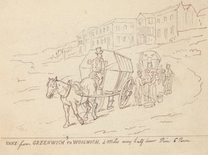 Albüm Çizimi by Thomas Rowlandson
