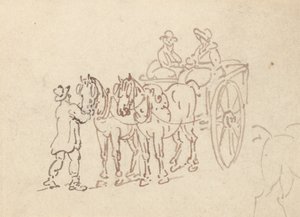 Albüm Çizimi by Thomas Rowlandson