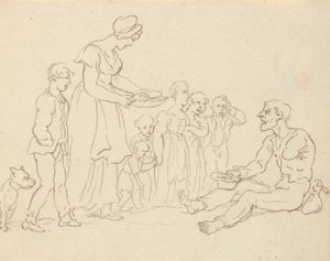 Albüm Çizimi by Thomas Rowlandson