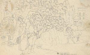 Albüm Çizimi by Thomas Rowlandson
