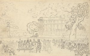 Albüm Çizimi by Thomas Rowlandson