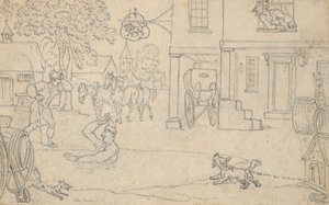 Albüm Çizimi by Thomas Rowlandson