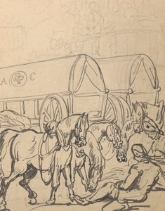 Albüm Çizimi by Thomas Rowlandson
