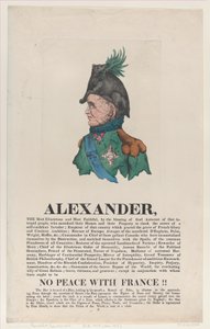 İskender, Nisan 1814., Nisan 1814. by Thomas Rowlandson